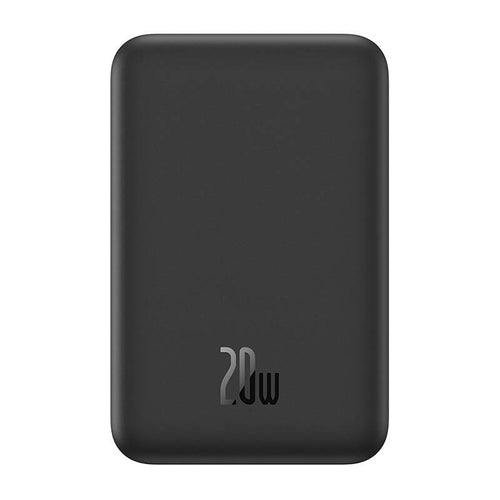 Baseus Magnetic Mini - Batterie externe magnétique 5000 mAh, USB-C 20 W, noire - visuel 1