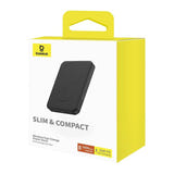 Baseus Magnetic Mini - Batterie externe magnétique 5000 mAh, USB-C 20 W, noire - visuel 18