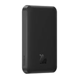 Baseus Magnetic Mini - Batterie externe magnétique 5000 mAh, USB-C 20 W, noire - visuel 3