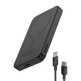 Baseus Magnetic Mini - Batterie externe magnétique 5000 mAh, USB-C 20 W, noire - visuel 17