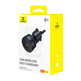 Baseus MagPro CW04 - Support voiture magnétique avec charge sans fil Qi2 15 W, noir - visuel 8
