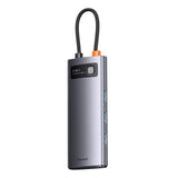 Baseus Metal Gleam - Hub USB-C vers 4× USB 3.0 (vue 3)
