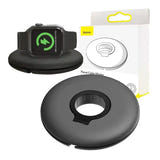 Baseus Planet Câble Winder ACSLH-01 - Organiseur pour chargeur Apple Watch, noir : accessoire voyage Apple Watch