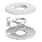 Baseus Planet Câble Winder ACSLH-02 - Organiseur pour chargeur Apple Watch, blanc : montre rangée sans nœud