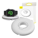 Baseus Planet Câble Winder ACSLH-02 - Organiseur pour chargeur Apple Watch, blanc : format poche 32,6 g