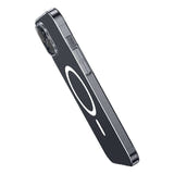 Baseus Magnetic Crystal Clear - Coque iPhone 13 avec verre trempé et kit de nettoyage : contour lentilles renforcé