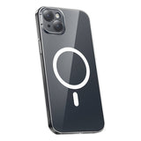 Baseus Magnetic Crystal Clear - Coque iPhone 13 avec verre trempé et kit de nettoyage - visuel 5