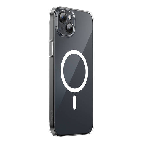 Baseus Magnetic Crystal Clear - Coque iPhone 13 avec verre trempé et kit de nettoyage : couronne aimants néodyme