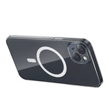 Baseus Magnetic Crystal Clear - Coque iPhone 13 avec verre trempé et kit de nettoyage - visuel 7