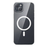 Baseus Magnetic Crystal Clear - Coque iPhone 13 avec verre trempé et kit de nettoyage : inclus