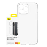 Baseus OS-Lucent Series - Coque transparente pour iPhone 15 Pro Max