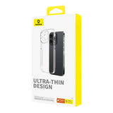 Baseus OS-Lucent Series - Coque transparente pour iPhone 15 Pro Max : rebord protection écran