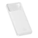 Baseus Bipow - Batterie externe 10000 mAh 20 W à écran LED, 3 ports, blanche - visuel 6