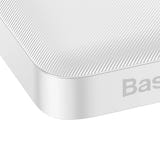 Baseus Bipow - Batterie externe 10000 mAh 20 W à écran LED, 3 ports, blanche - visuel 5