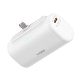 Baseus Compact - Batterie externe 5000 mAh 20 W à connecteur USB-C intégré, blanche - visuel 3