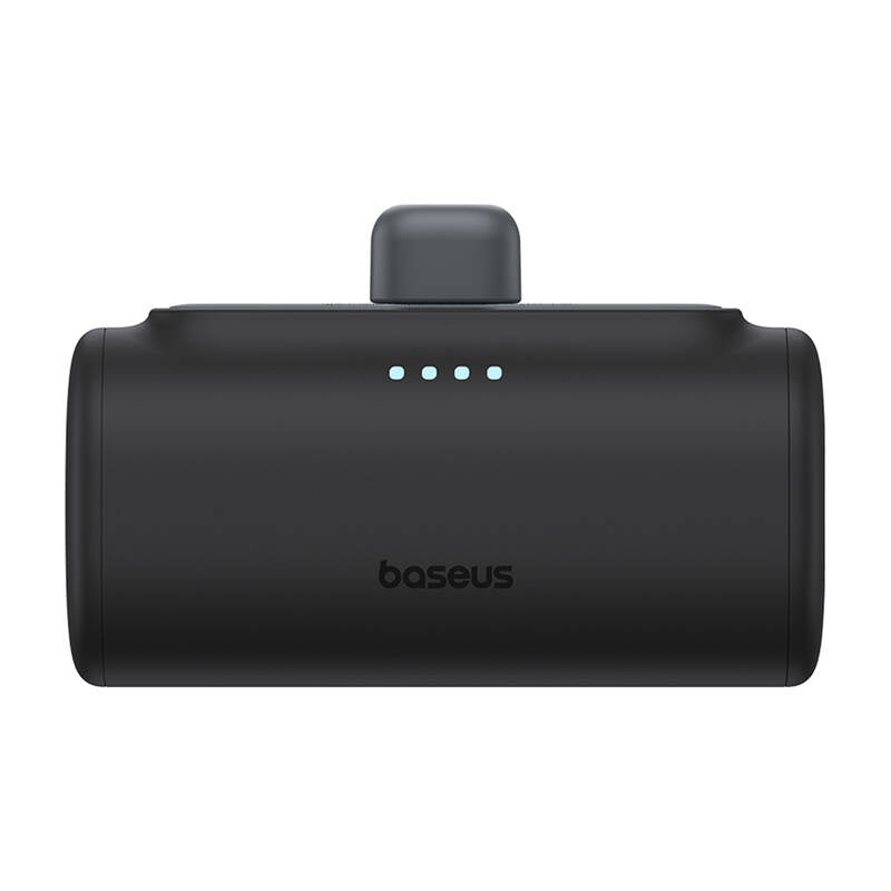 Baseus OS Compact IP - Batterie externe 5000 mAh 20 W à connecteur Lightning intégré, noire - visuel 1