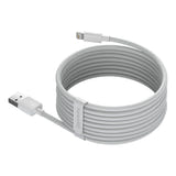 Baseus Simple Wisdom - Kit 2 câbles USB vers Lightning 2,4 A 1,5 m (blanc) (vue 3)