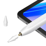 Baseus Smooth Writing SXBC060402 - Stylet actif pour iPad avec indicateurs LED et charge USB-C, blanc : autonomie 11 heures