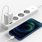 Baseus Speed Mini CCFS-SN02 - Chargeur secteur USB-C PD 20 W (blanc) - visuel 9