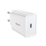 Baseus Speed Mini CCFS-SN02 - Chargeur secteur USB-C PD 20 W (blanc) - visuel 2