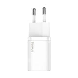 Baseus Super Si 20 W - Chargeur USB-C + câble Lightning 1 m (blanc) (vue 2)