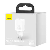 Baseus Super Si CCSUP-B02 - Chargeur secteur USB-C 20 W (blanc) - visuel 8