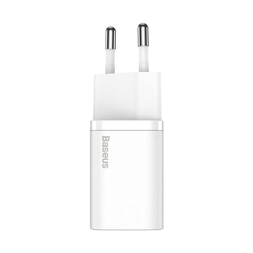 Baseus Super Si CCSUP-B02 - Chargeur secteur USB-C 20 W (blanc) - visuel 2
