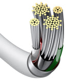 Baseus Superior - Câble USB vers Lightning 1 m 2,4 A (blanc) (vue 6)