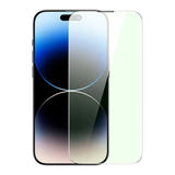 Baseus Crystal Series - Verre trempé filtre anti lumière bleue pour iPhone 14 Pro : écran