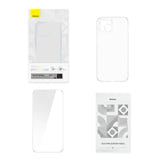 Baseus Corning - Coque transparente et verre trempé 9H pour iPhone 14 Plus : finition ultrafine