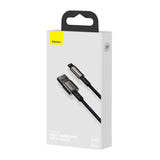 Baseus Tungsten Gold - Câble USB vers Lightning 2 m 2,4 A (noir) (vue 8)