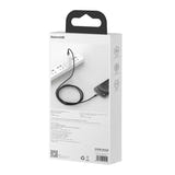 Baseus Tungsten Gold - Câble USB vers Lightning 2 m 2,4 A (noir) (vue 9)