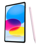 Baseus Smooth Writing SXBC060104 - Stylet actif à recharge sans fil pour iPad, rose : aimant tranche iPad rose