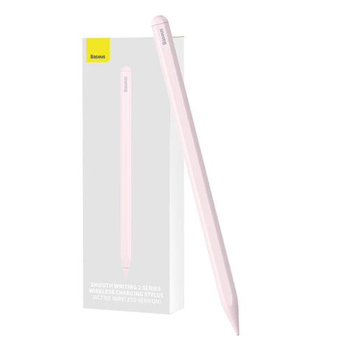 Baseus Smooth Writing SXBC060104 - Stylet actif à recharge sans fil pour iPad, rose