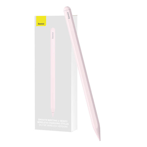 Baseus Smooth Writing SXBC060104 - Stylet actif à recharge sans fil pour iPad, rose