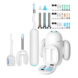 bebird Home 30S - Otoscope connecté Wi-Fi 10 MP tige 3,1 mm blanc : pince et embouts