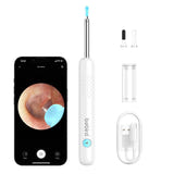 bebird R1 - Otoscope connecté Wi-Fi 8 MP blanc : caméra auriculaire