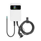 BESEN SQ20-22KW-APP - borne de recharge murale triphasée 22 kW avec application : écran LCD session en cours