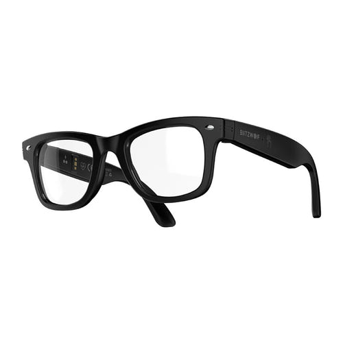 BlitzWolf BW-AG1 - Lunettes connectées IA, filtre lumière bleue et audio