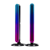 BlitzWolf BW-AL1 - Lampe d'ambiance LED RGB 2 barres, synchro musique