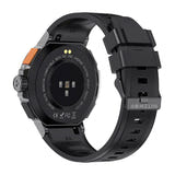 BlitzWolf BW-AT5 - Montre connectée AMOLED appels Bluetooth, noire : noir modes sportifs