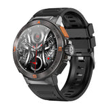 BlitzWolf BW-AT5 - Montre connectée AMOLED appels Bluetooth, noire : noir