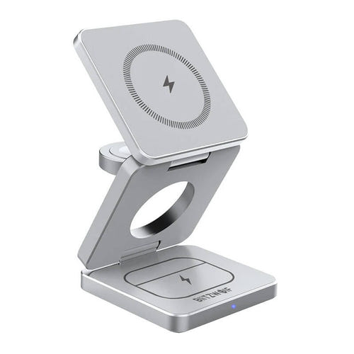 BlitzWolf BW-IW30 - Chargeur sans fil 3 en 1 pour iPhone, montre et écouteurs