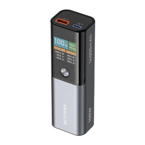 BlitzWolf BW-P23 - Batterie externe 100 W 14000 mAh avec écran : couleur détail