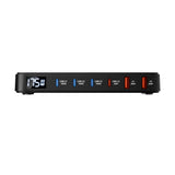BlitzWolf BW-S30 - Station de charge 6 en 1, 175 W, 4 USB-C et 2 USB-A : multiple appareils