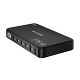 BlitzWolf BW-S30 - Station de charge 6 en 1, 175 W, 4 USB-C et 2 USB-A : format compact bureau