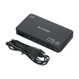 BlitzWolf BW-S30 - Station de charge 6 en 1, 175 W, 4 USB-C et 2 USB-A : six ports USB-C USB-A
