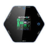 BlitzWolf BW-TH16 - Station d'accueil USB-C 8 en 1, écran LCD et ventilateur (vue 2)
