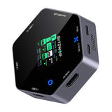 BlitzWolf BW-TH16 - Station d'accueil USB-C 8 en 1, écran LCD et ventilateur (vue 1)