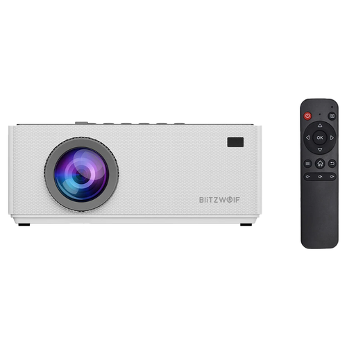 BlitzWolf BW-V8 - Vidéoprojecteur décodage 4K Android 11 Wi-Fi bi-bande